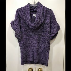 DRESSBARN womens Sweater WITH DETACHABLE COLLAR